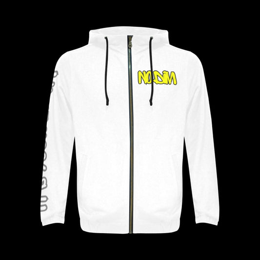 Unisex No Dim Lightbulb Zip-Up Hoodie