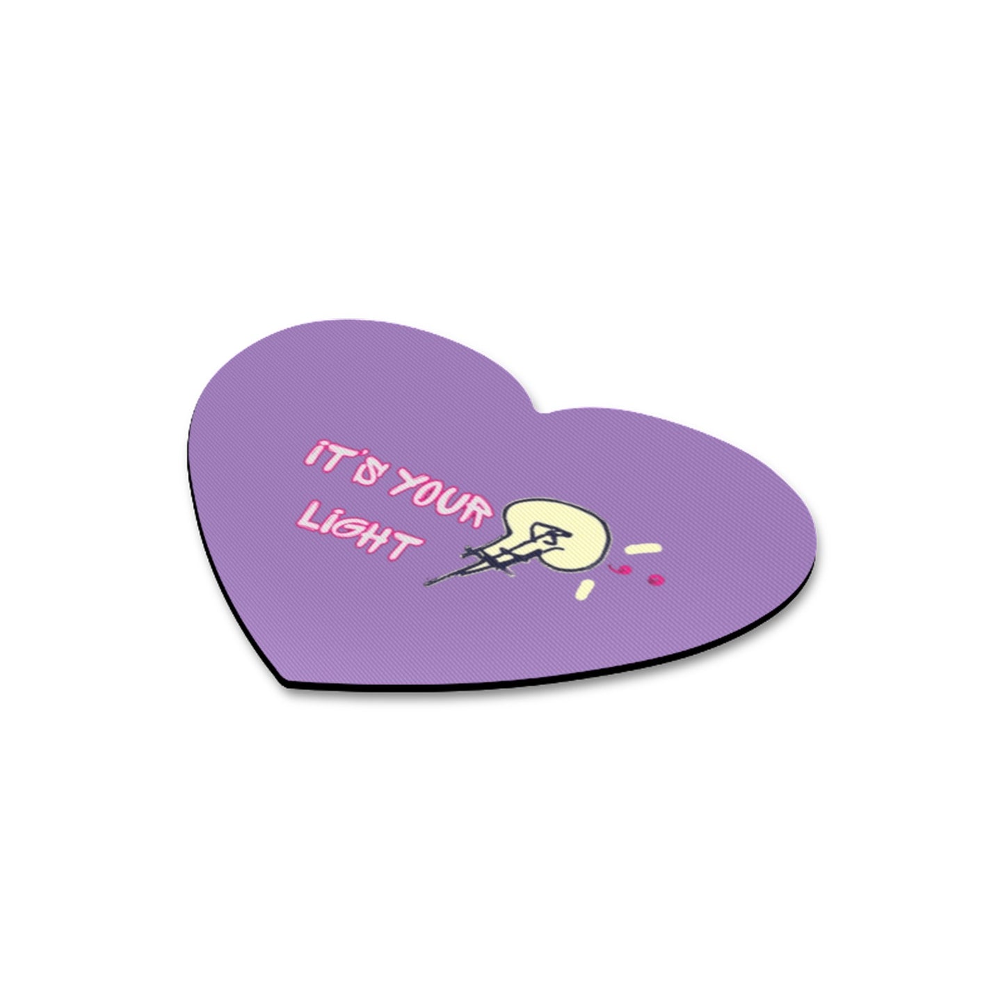 Heart-shaped Mousepad