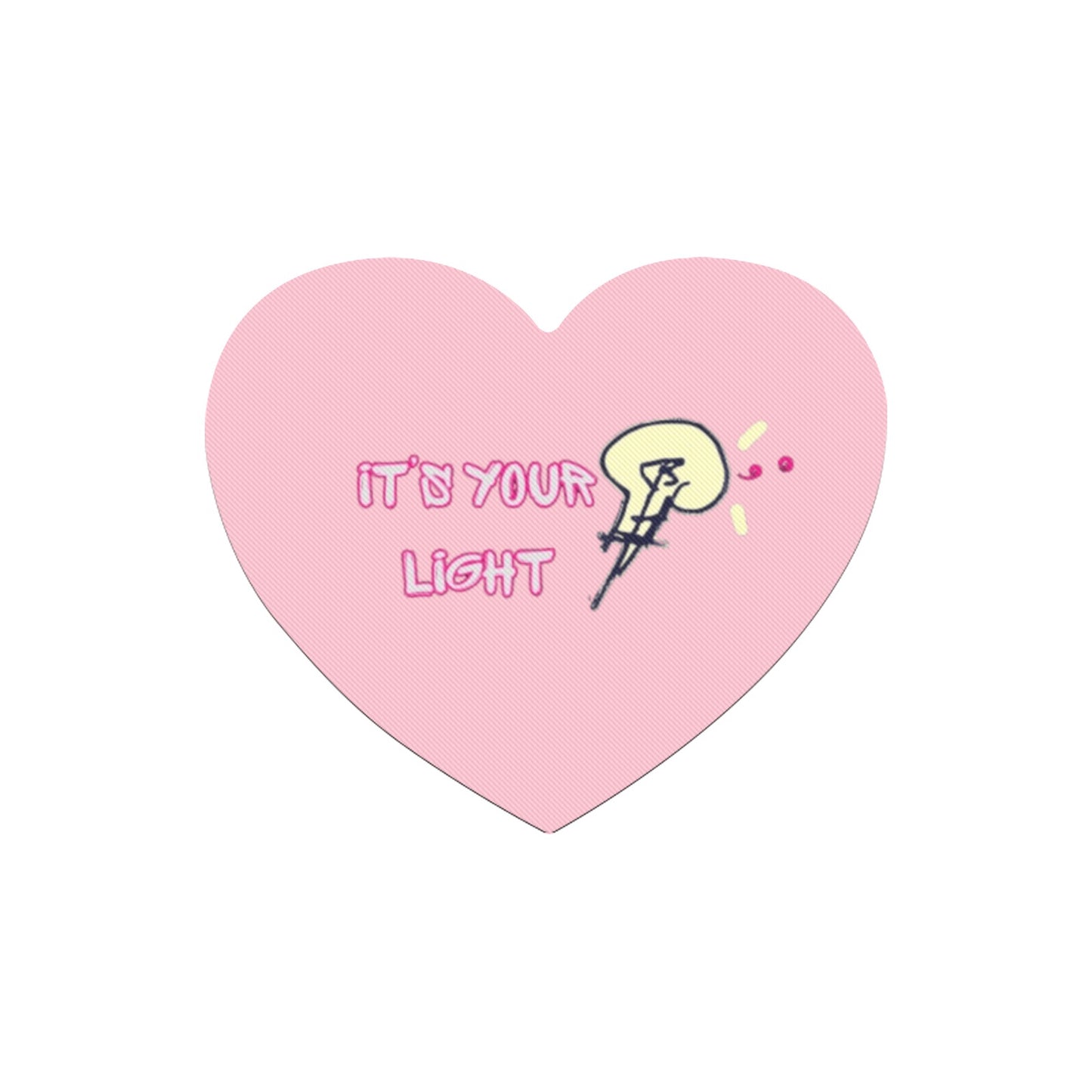 Heart-shaped Mousepad