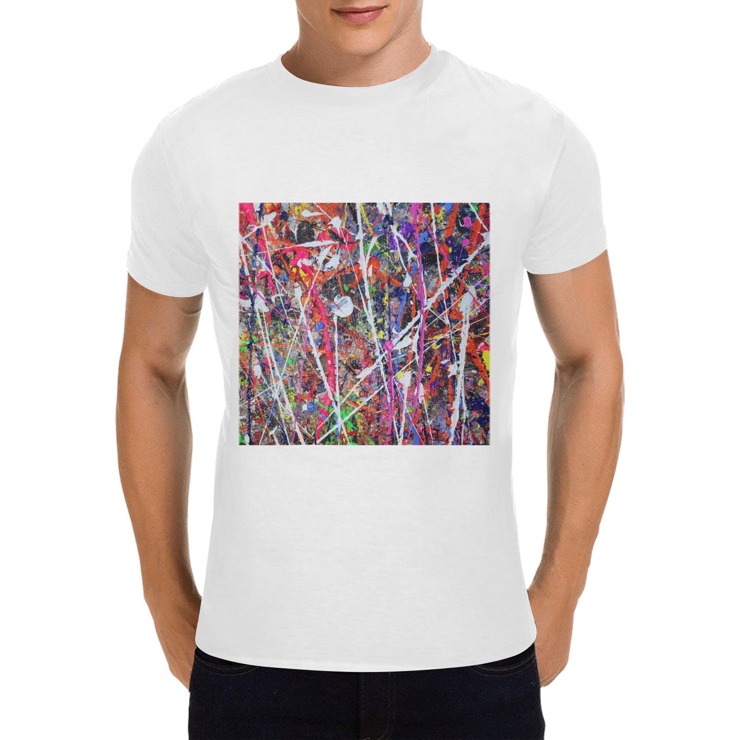 Men's Gildan T-shirt, Painting Print
