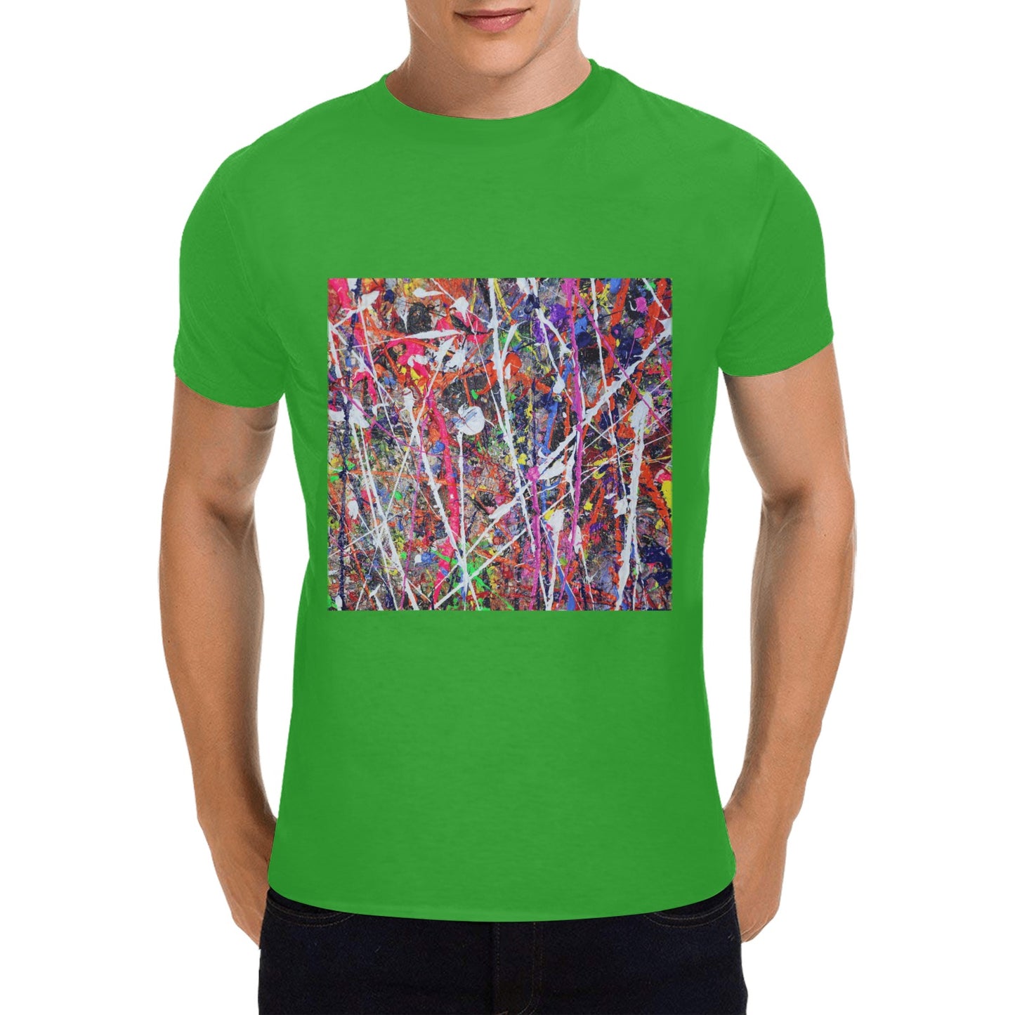 Men's Gildan T-shirt, Painting Print