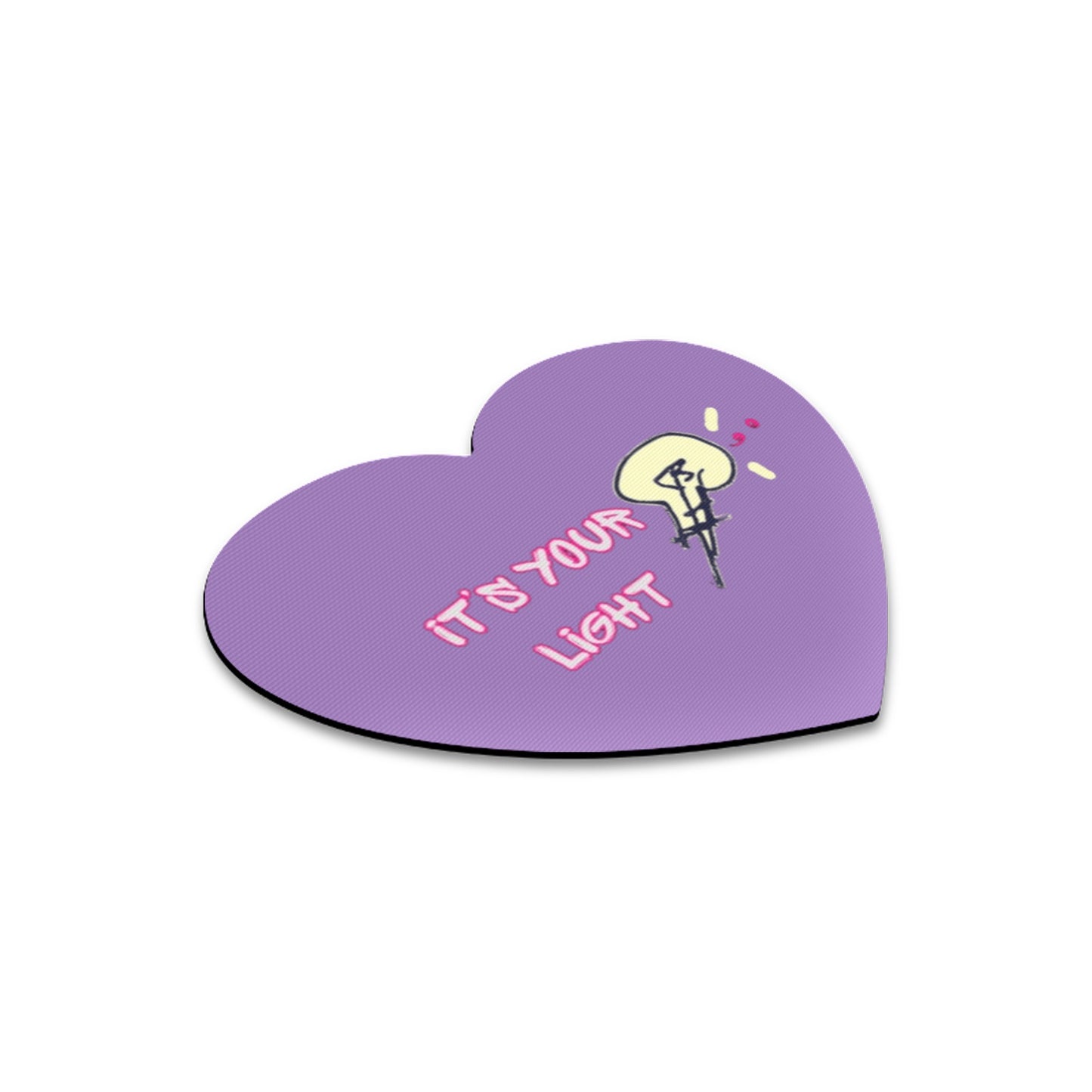 Heart-shaped Mousepad