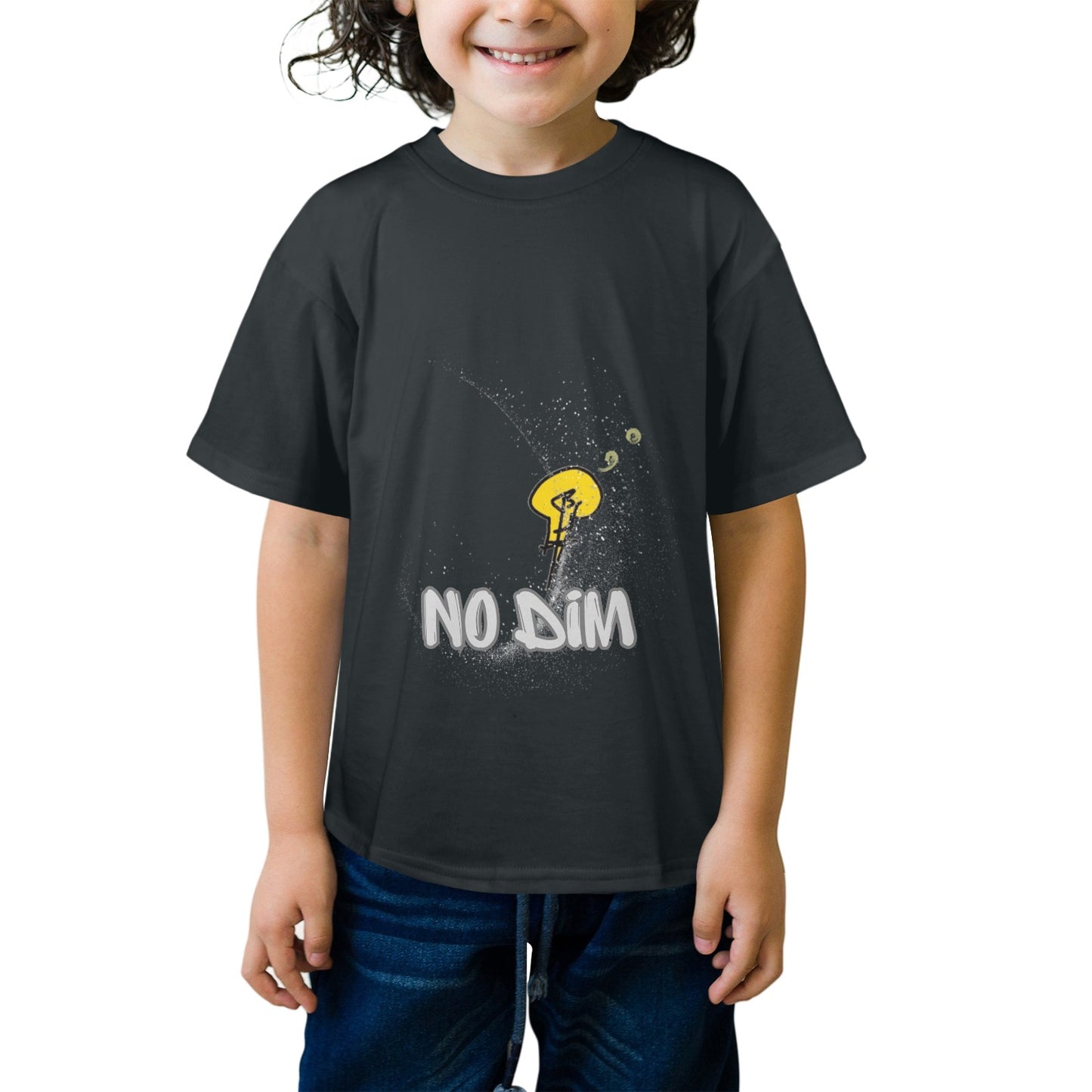 Kids' T-Shirt No Dim Stars Logo