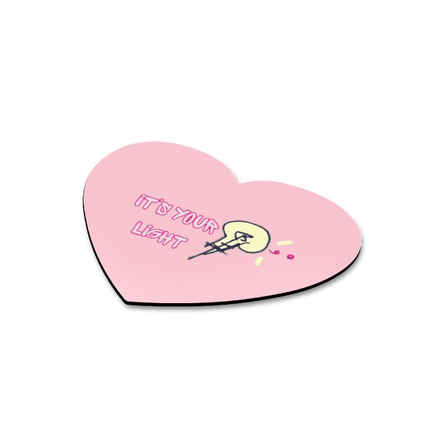 Heart-shaped Mousepad