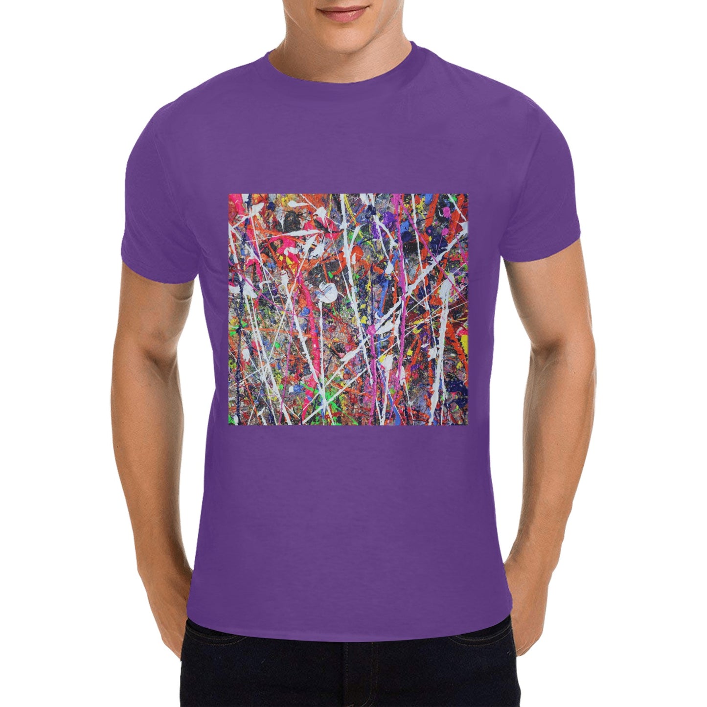 Men's Gildan T-shirt, Painting Print