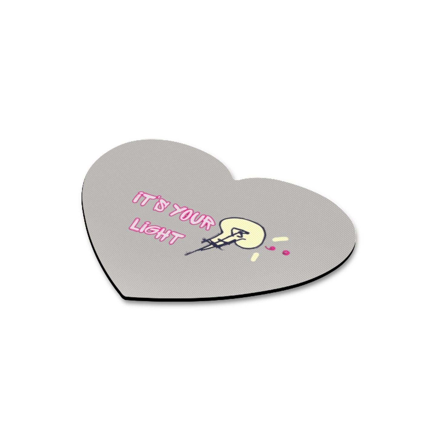 Heart-shaped Mousepad