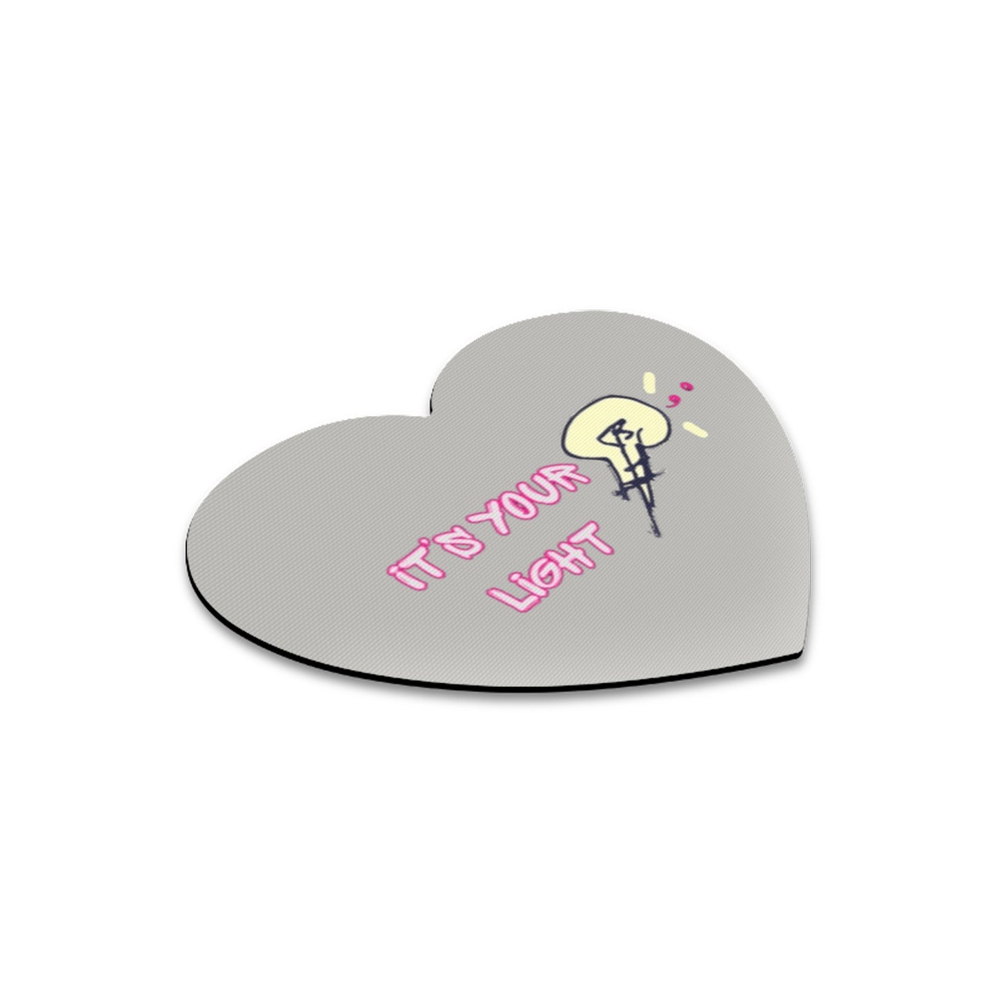 Heart-shaped Mousepad