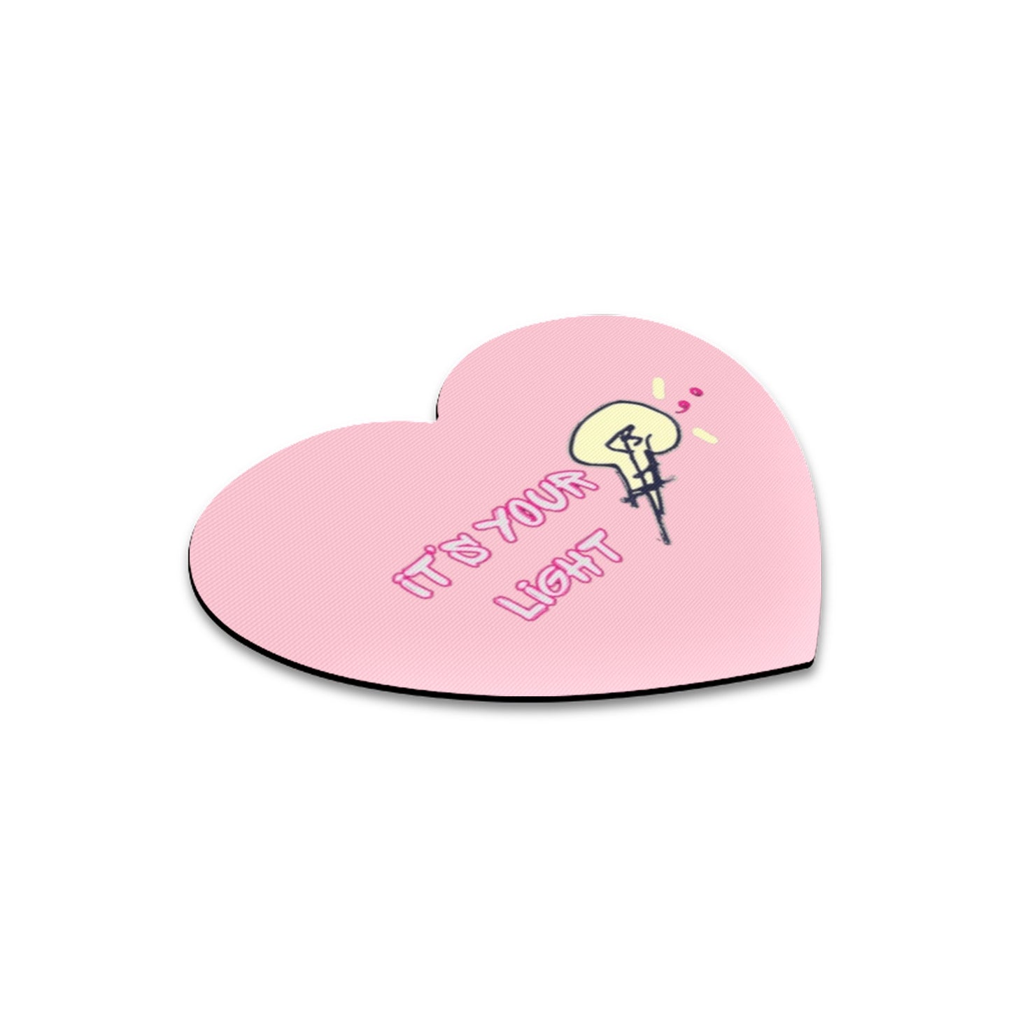 Heart-shaped Mousepad