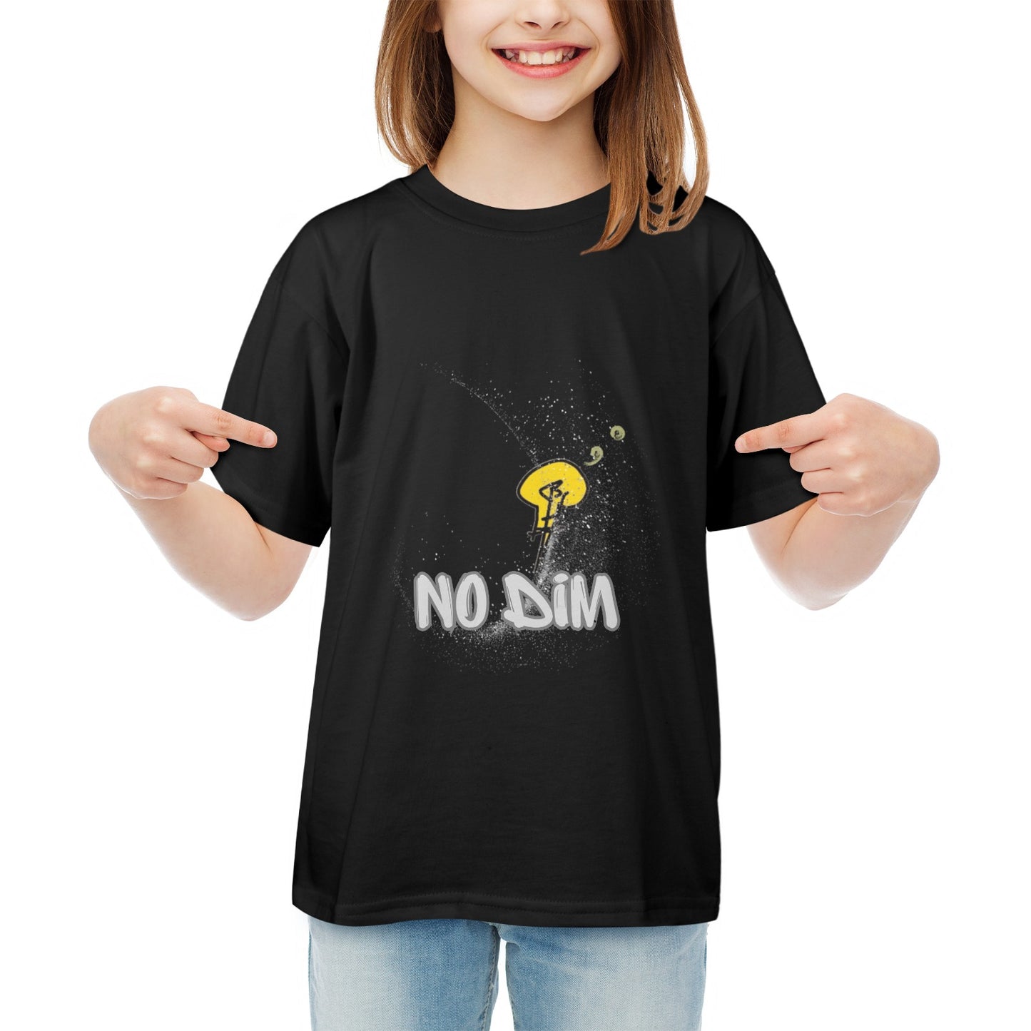 Kids' T-Shirt No Dim Stars Logo