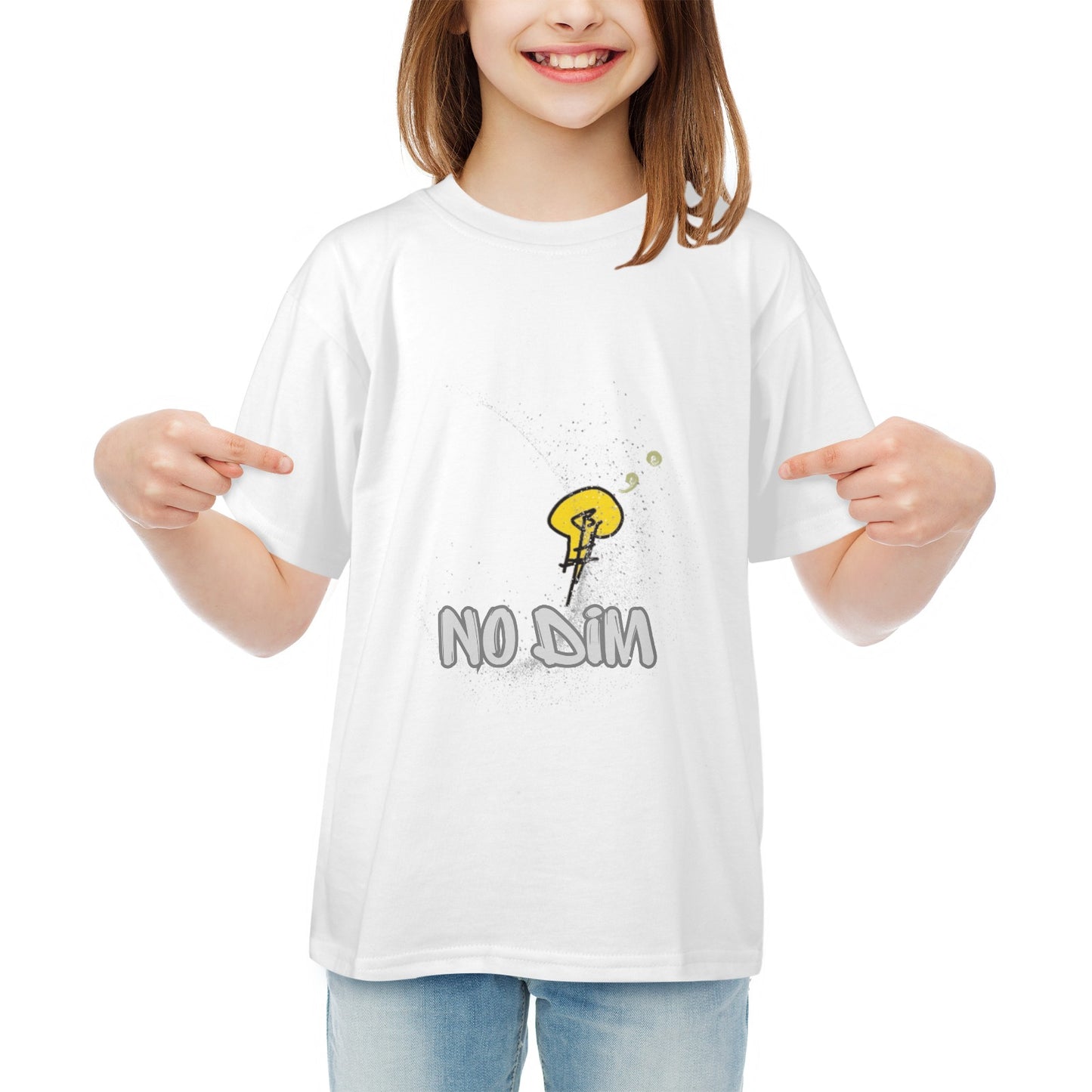Kids' T-Shirt No Dim Stars Logo