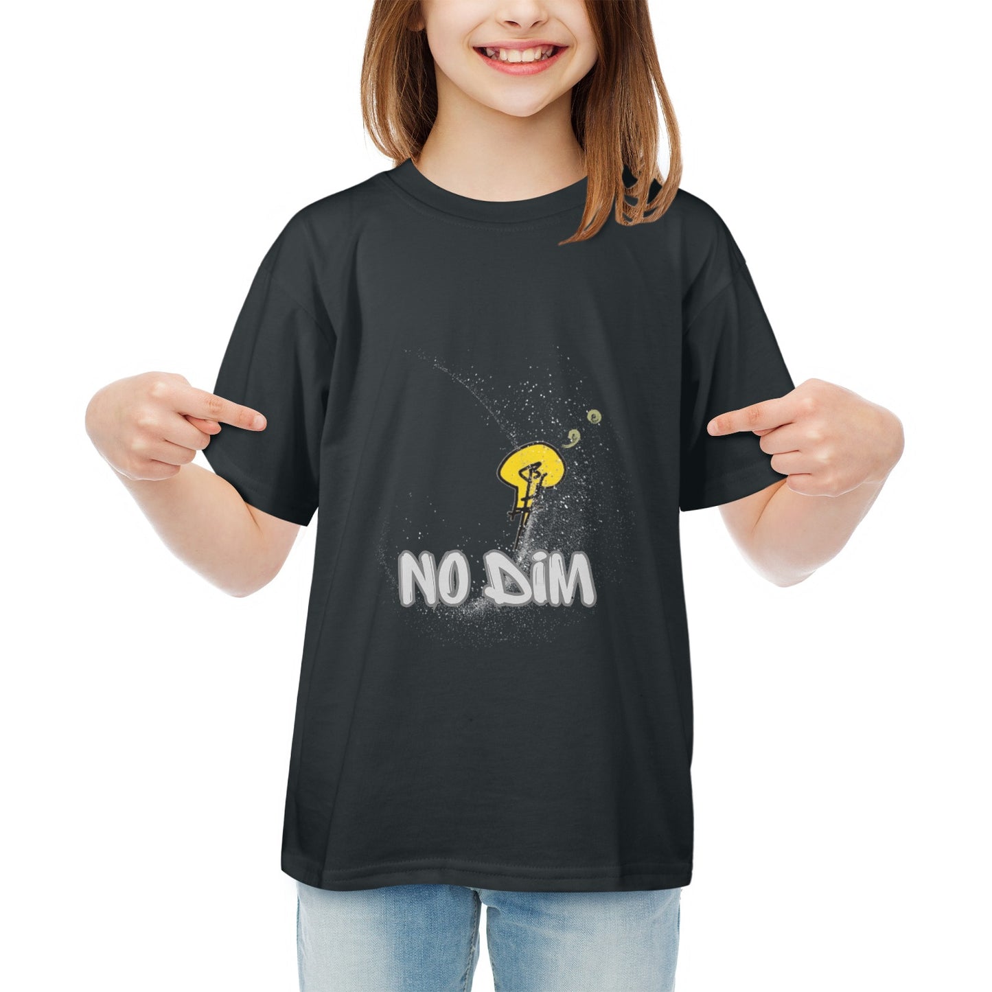 Kids' T-Shirt No Dim Stars Logo