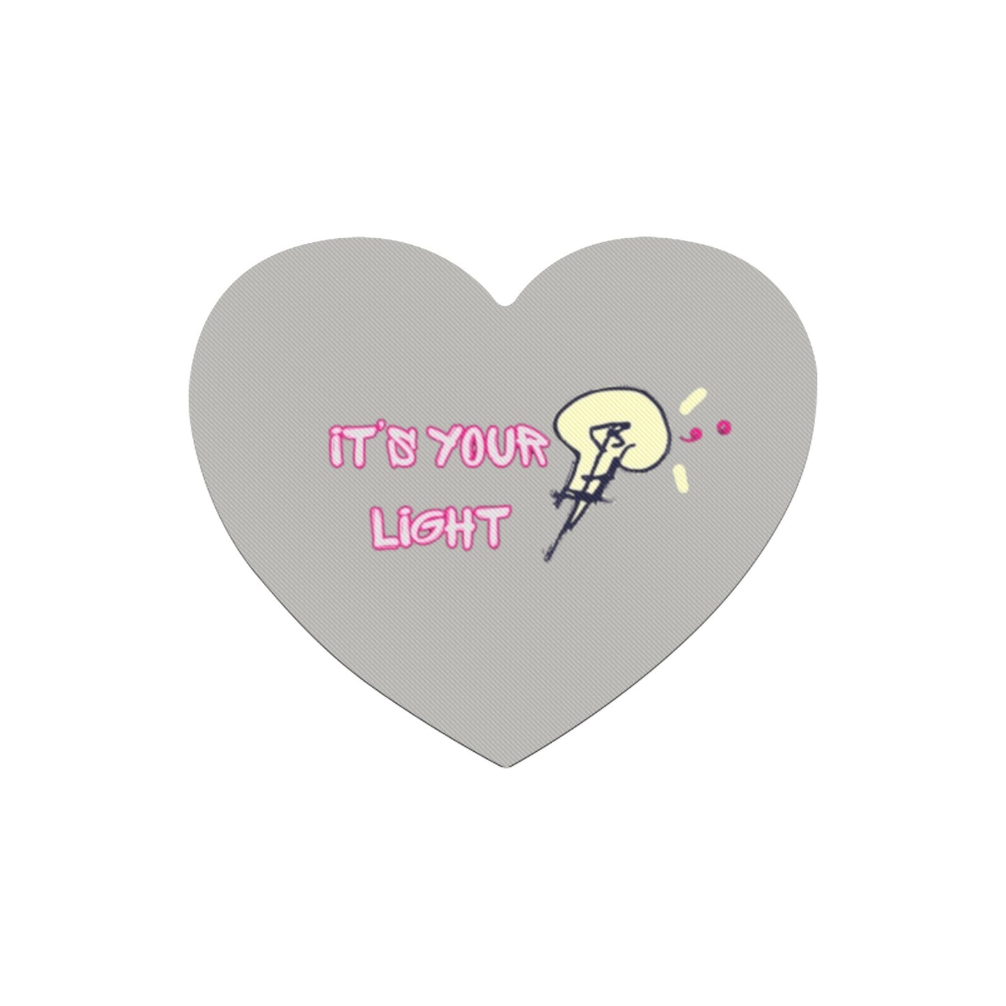 Heart-shaped Mousepad