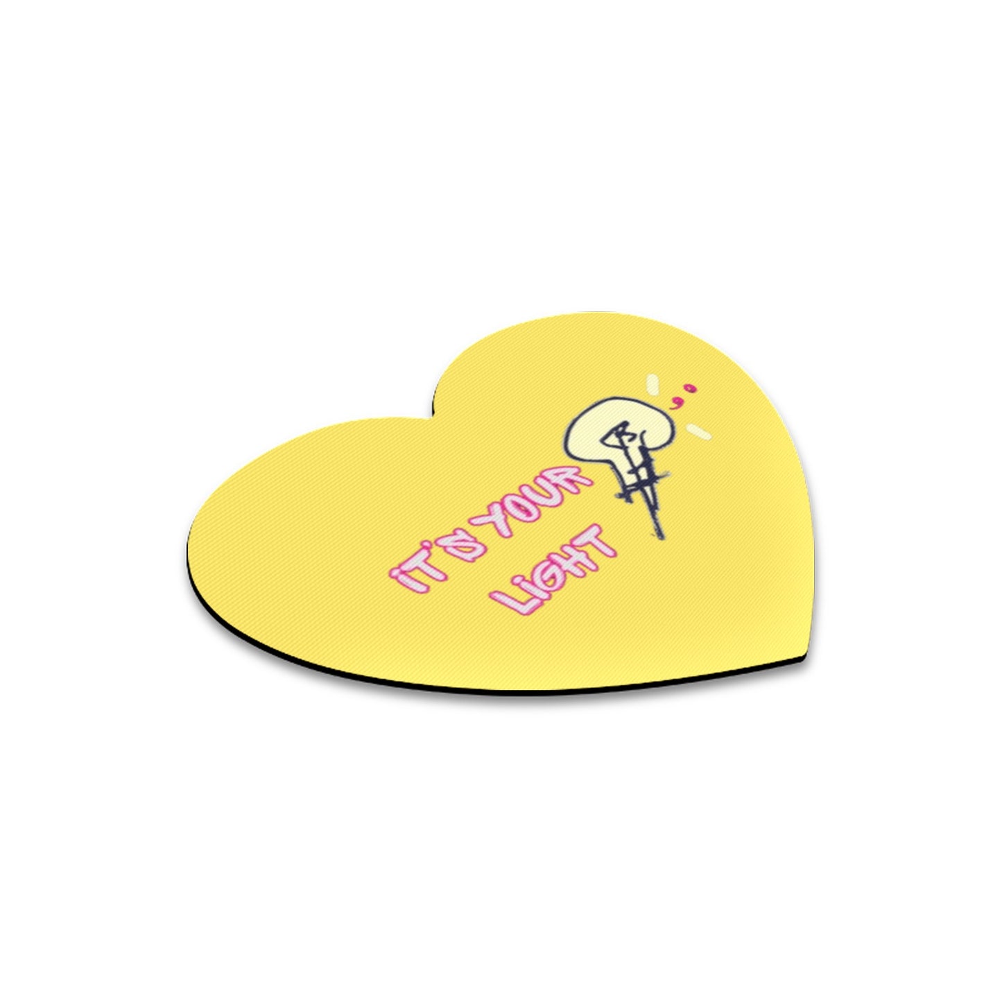 Heart-shaped Mousepad