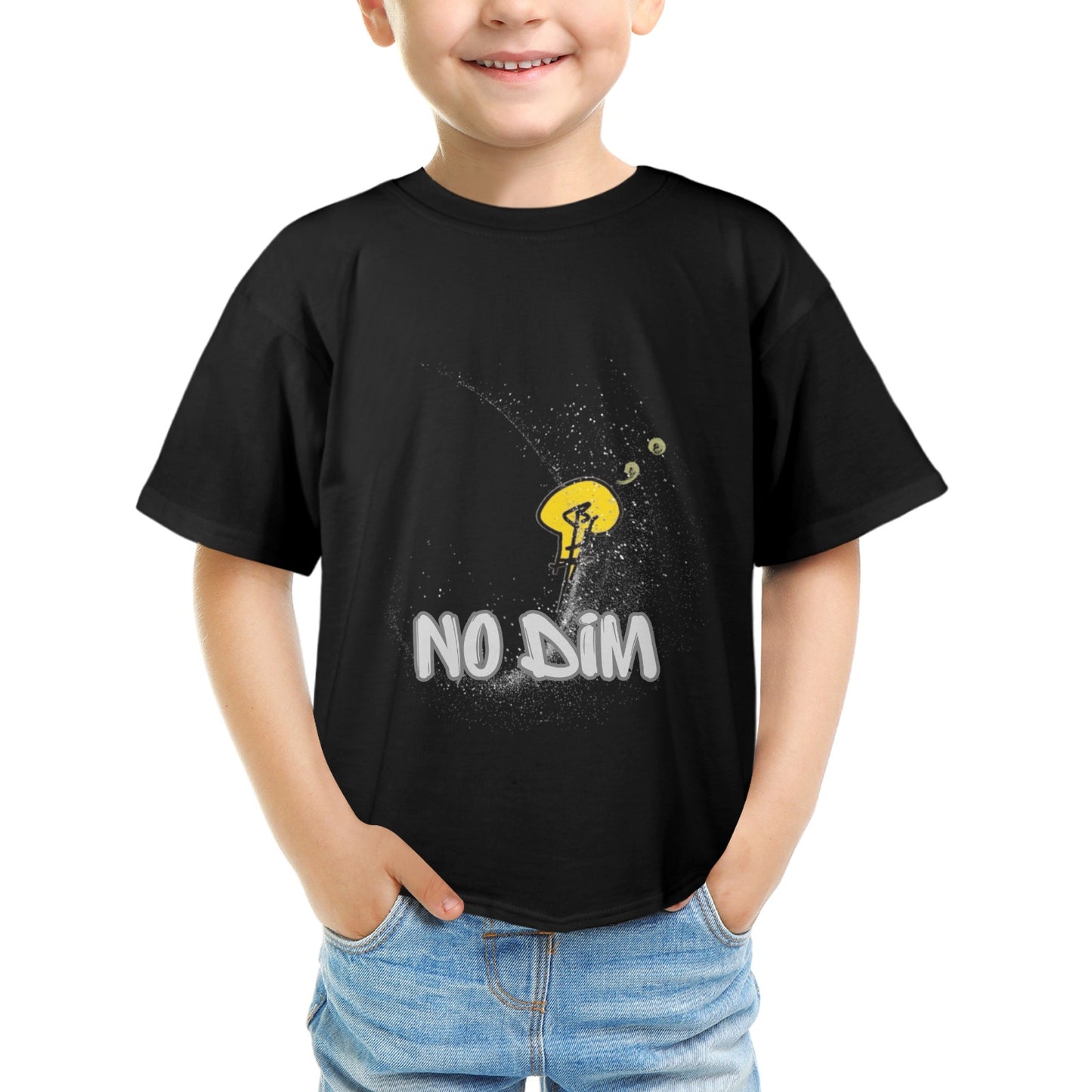 Kids' T-Shirt No Dim Stars Logo