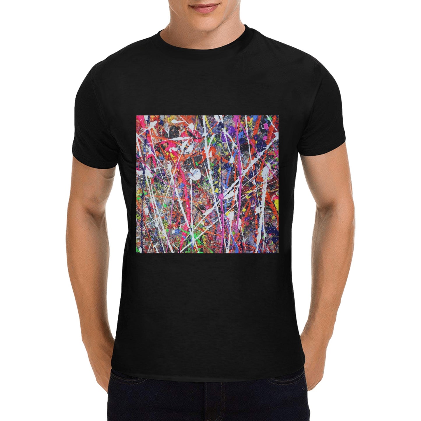 Men's Gildan T-shirt, Painting Print