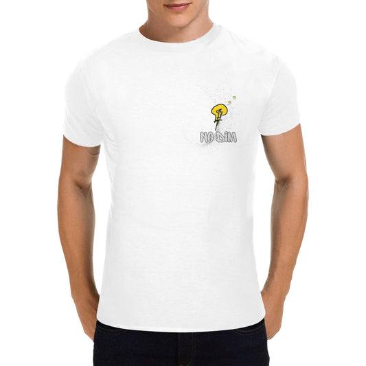 Men's Heavy Cotton Tee No Dim Stars Logo