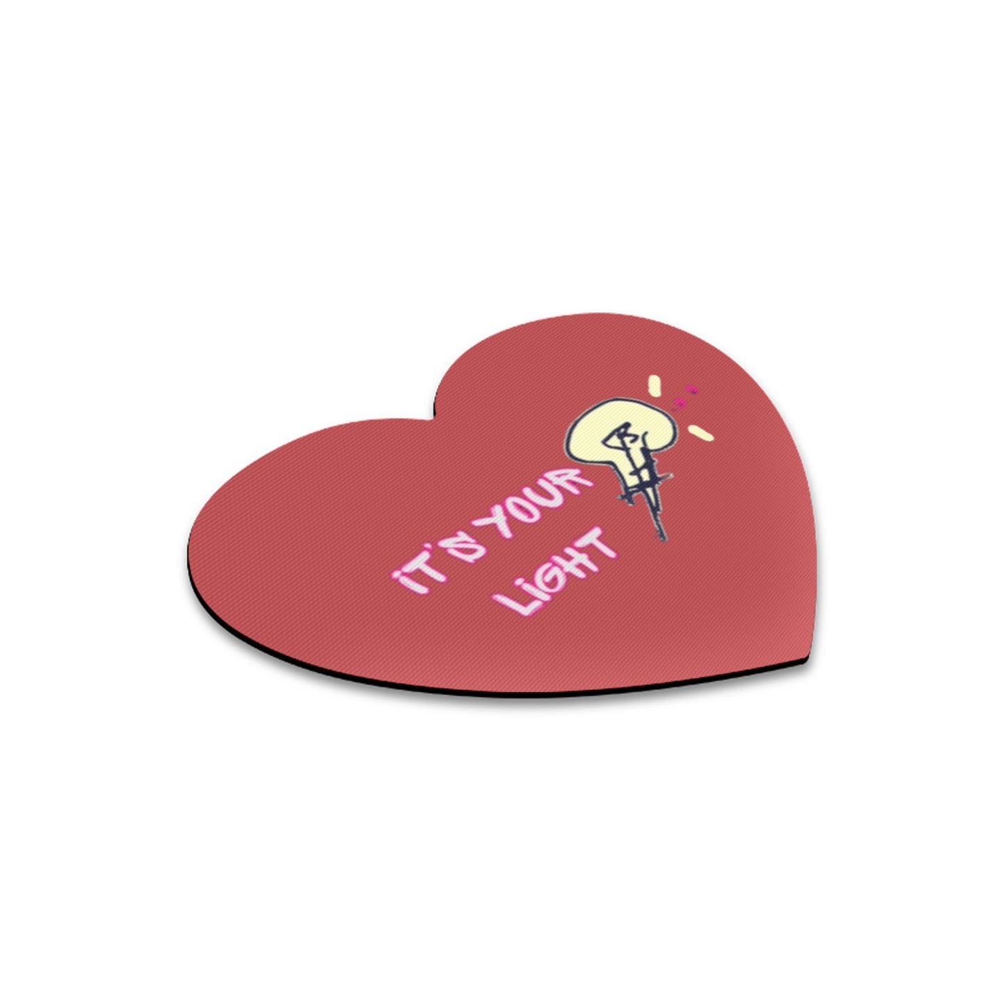Heart-shaped Mousepad