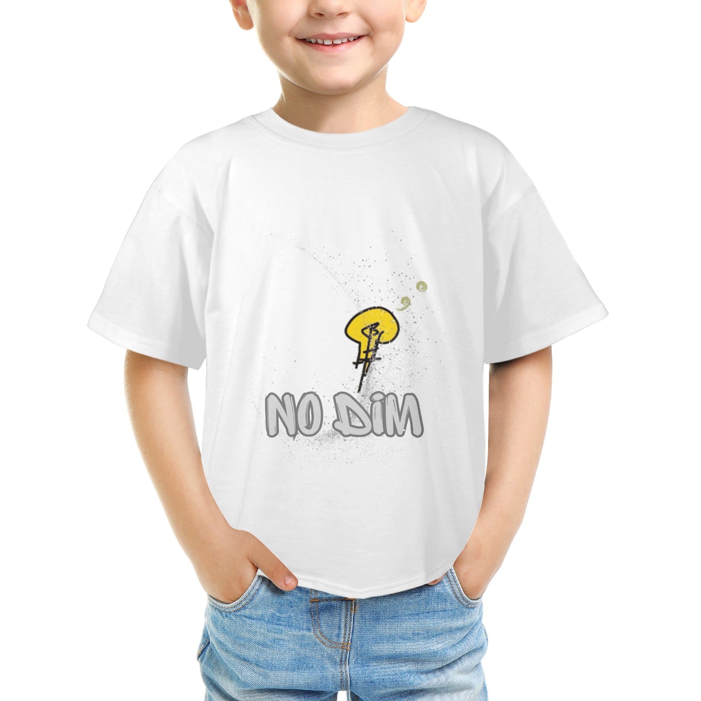Kids' T-Shirt No Dim Stars Logo