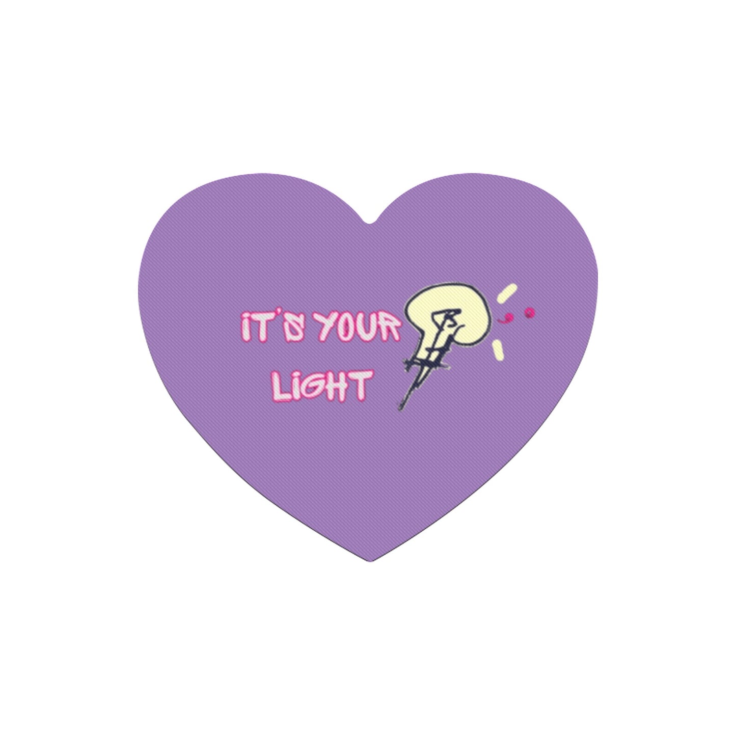 Heart-shaped Mousepad